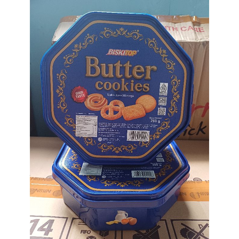 

butter cookies biskitop toples