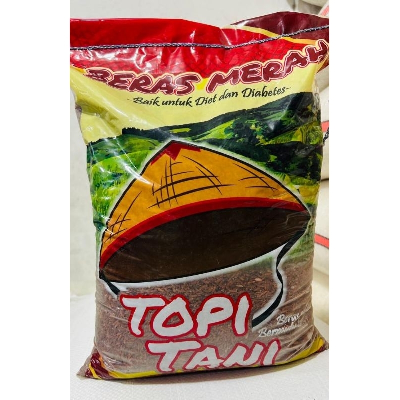 

BERAS MERAH TOPI TANI 5kg