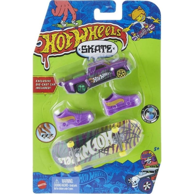 LIMITED STOCK Original Hot Wheels Skate Tony Hawk Shifter Feline Risky Fingerboards, Solid Muscle Ca