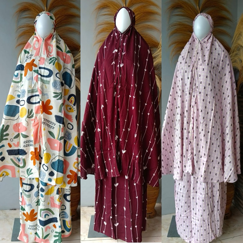 SET MUKENA/MUKENA JUMBO/MUKENA RAYON PREMIUM/MUKENA/MUKENA PREMIUM