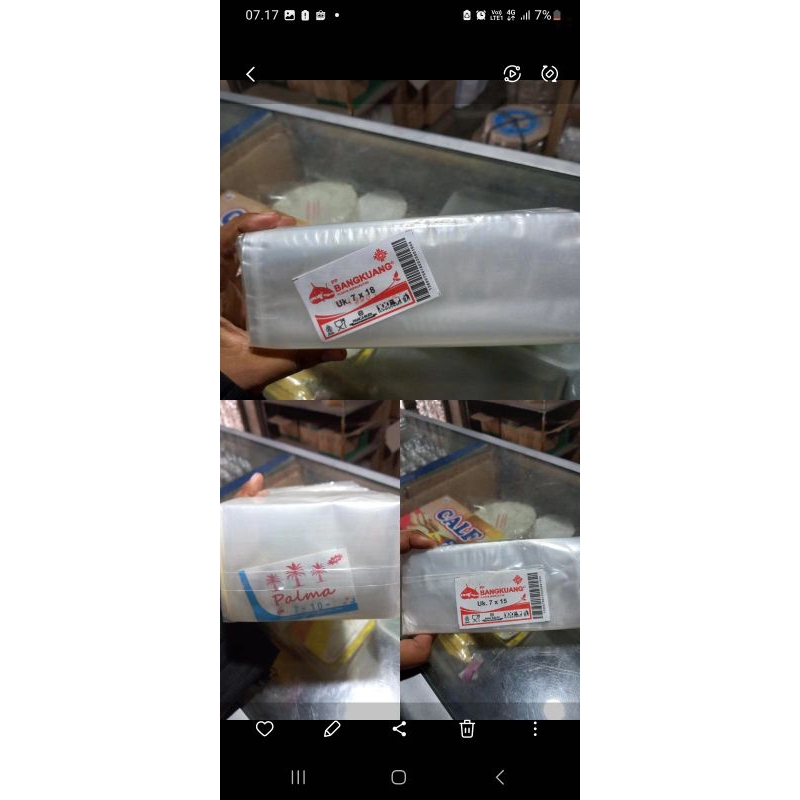 plastik PP bening 03 merek bengkuang