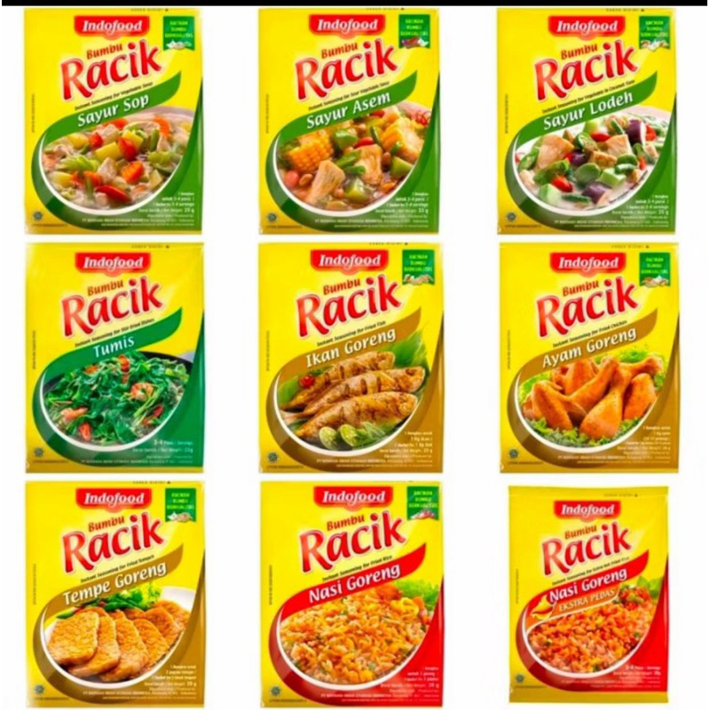 

RACIK bumbu instant varian