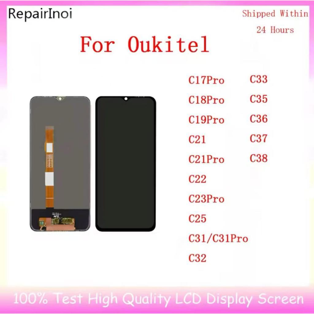 Original For Oukitel C12/C12pro/C15/C15pro/C16/C16pro/C17/C17pro/C18pro/C19/C19pro/ C21/C22/C25/C32/