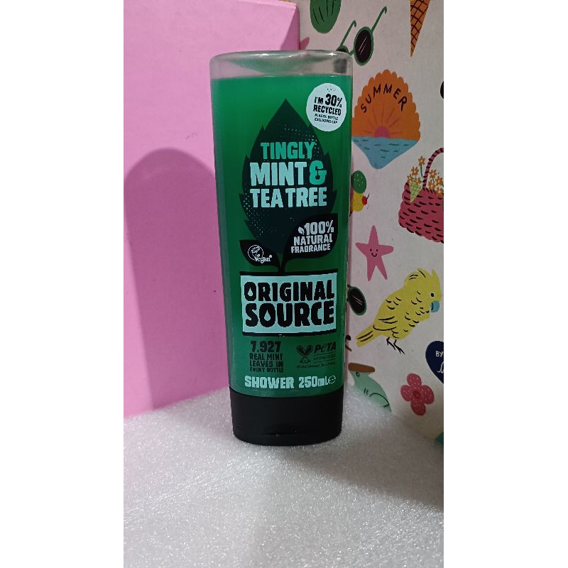 ORIGINAL SOURCE TINGLY MINT & TEA TREE SHOWER 250ml
