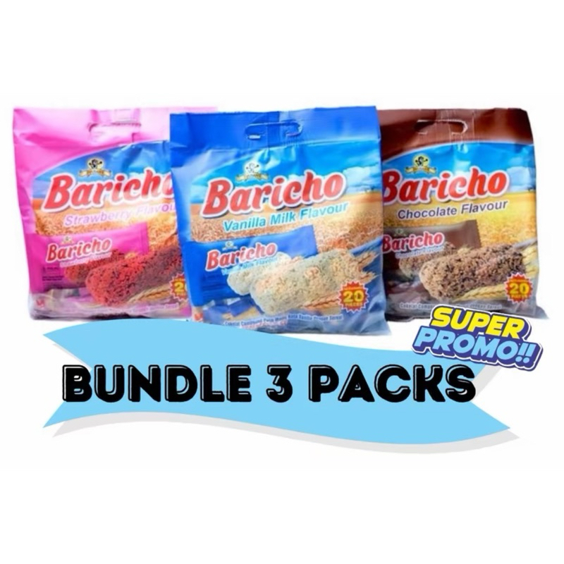 

BARICHO SNCAK SEREAL PAKET BUNDLE 3 RASA (TERMURAH ‼️)