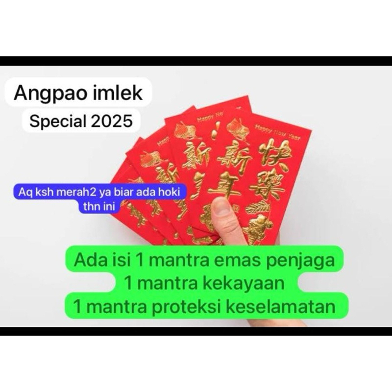 

angpao spesial gajian wajib disertai belanja 100rb