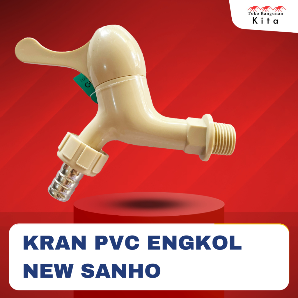 New Sanho - Kran pvc engkol