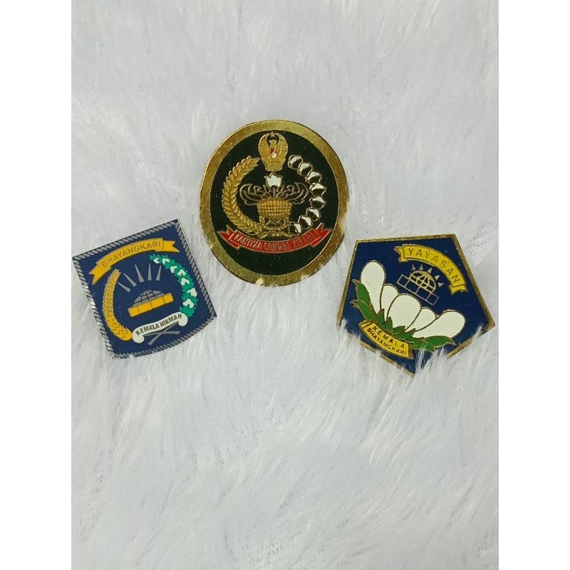 Pin Bhayangkari YKB / Pin Bhayangkari / Pin Persit