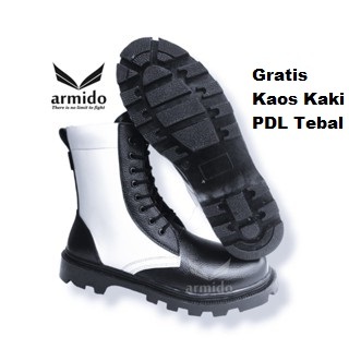 ARMIDO Sepatu PDL Provos Kulit Jeruk Sepatu PDL PKD Kulit Asli