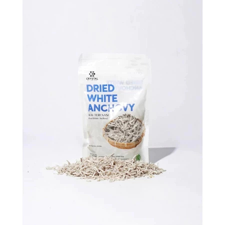 

Crystal of the Sea - Dried Brown Anchovy 80G / Ikan Bilis / Teri Jengki Kering Bebas Formalin
