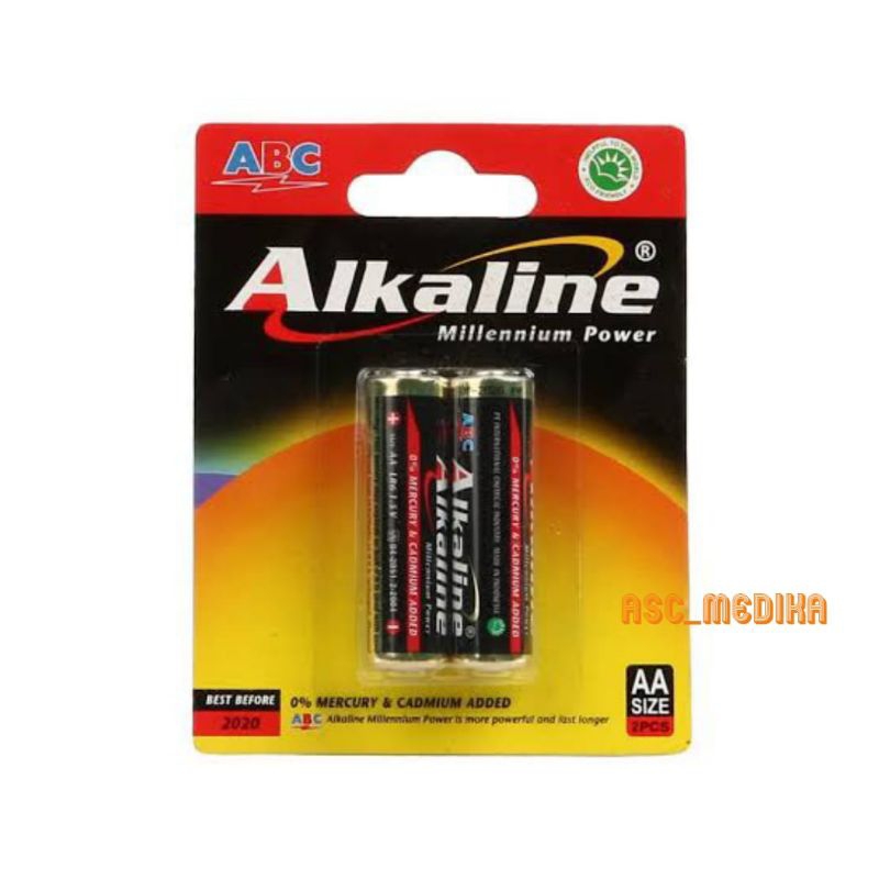 Batrai ABC Alkaline/ Batrai Tipe AA Ukuran Lebih besar dari AAA/ Harga Per Biji/Buah/Batrai ABC Alka