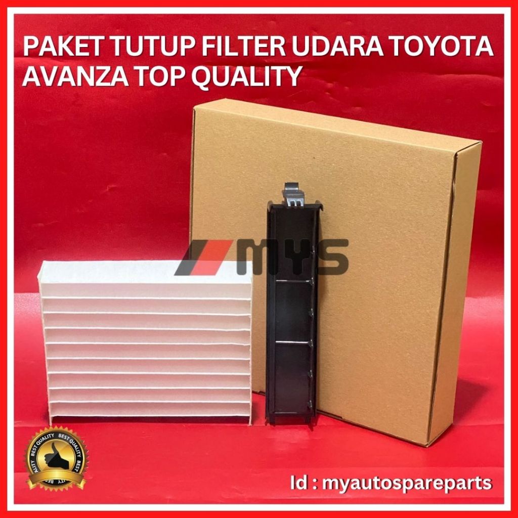 PAKET TUTUP FILTER CABIN UDARA AC Mobil TOYOTA Avanza Lama Xenia Rush Terios Dibawah Tahun 2012 TOP 
