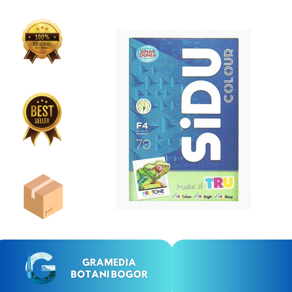 

Gramedia Bogor - Kertas Sidu FC 70 Gram Ukuran F4 215X330