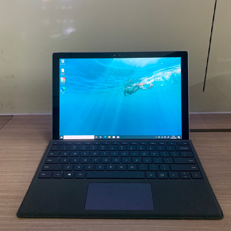 Microsoft Surface Pro 4/6/7 Laptop 2 in 1, Core I5 Gen 10, RAM 8GB SSD 256gb Touchscreen Second Mura