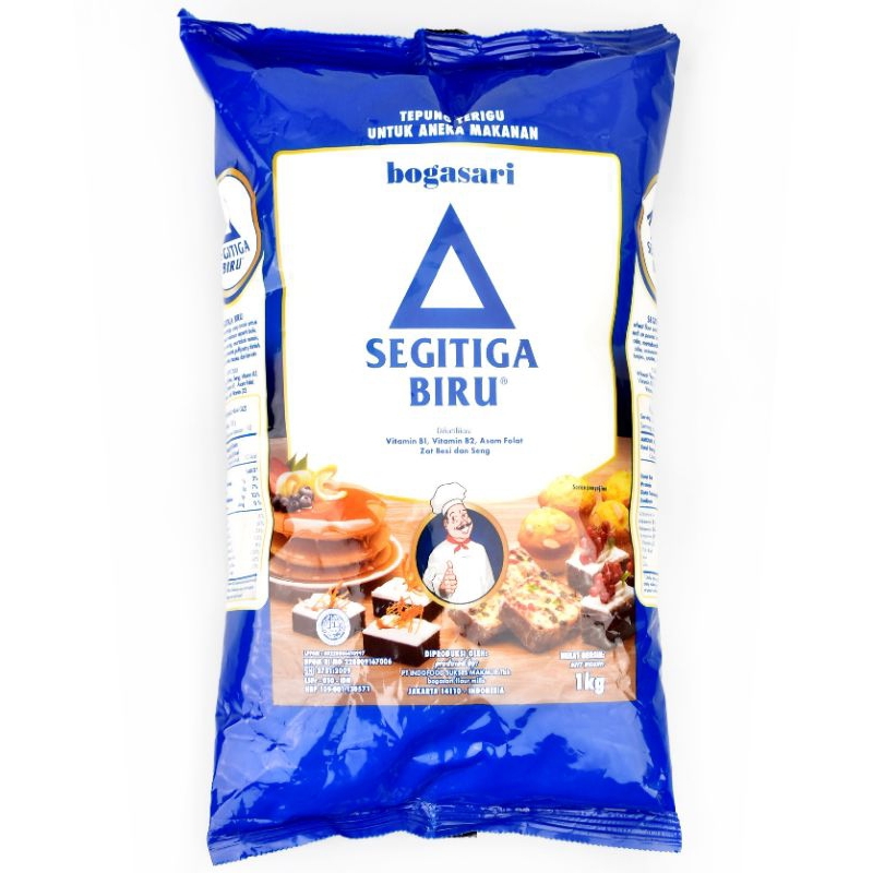 

Tepung Segitiga Biru Premium 1kg