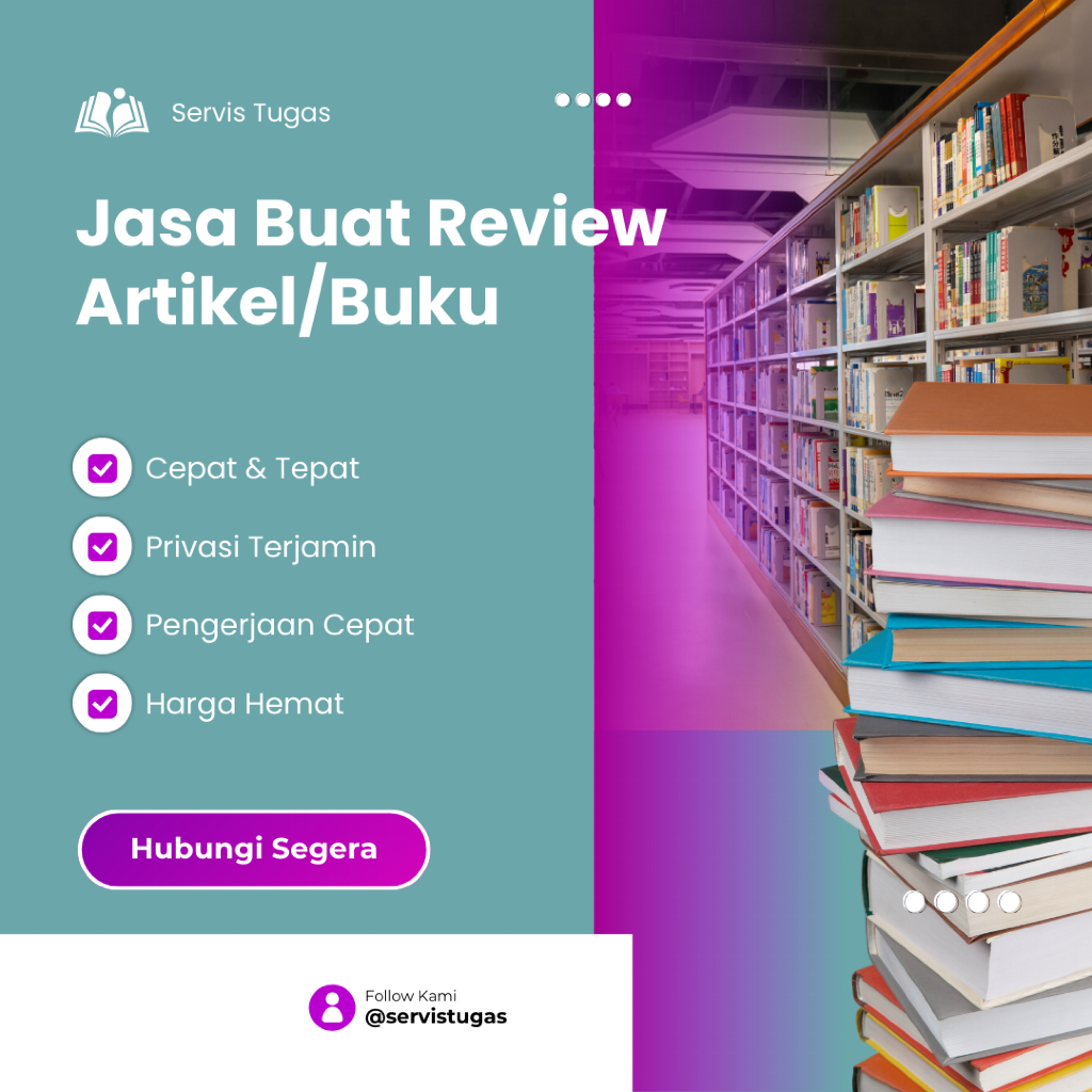 Jasa Review Buku Jurnal Artikel