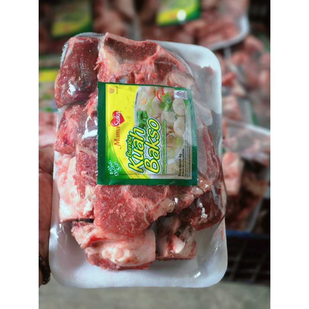 

BACKBONE SAPI MURAH 1KG/TULANG PUNGGUNG/TULANG SAPI/TULANG IGA