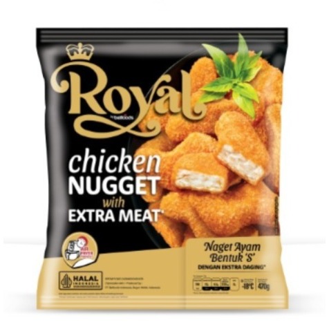 

FROZEN FOOD BELFOODS ROYAL CHICKEN NUGGET PREMIUM 250GR - DISASS JOGJA