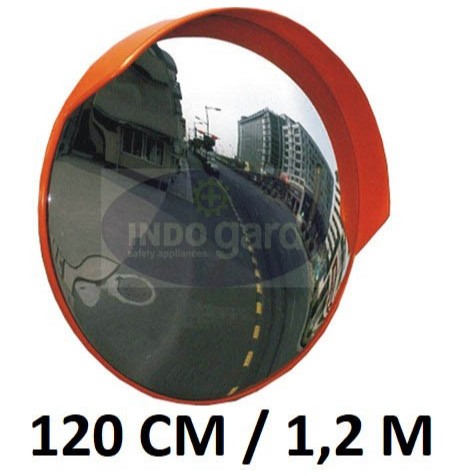 Mirror Outdoor 120 cm 1,2 M,Traffic Convex Safety Mirror 120cm,Cermin Cembung 1,2meterJalan Tikungan