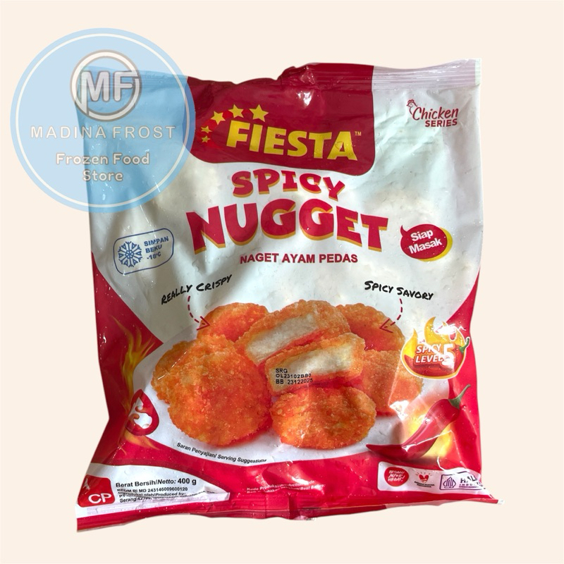 

FIESTA SPICY NUGGET 400g