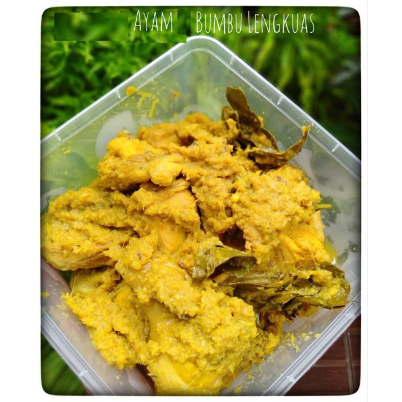 

Ayam Ungkep Lengkuas