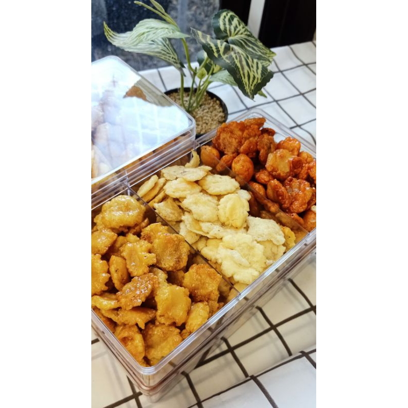 

emping gepuk mix 3 rasa