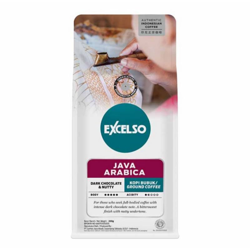 

Excelso Kopi Bubuk Java Arabica 200 g