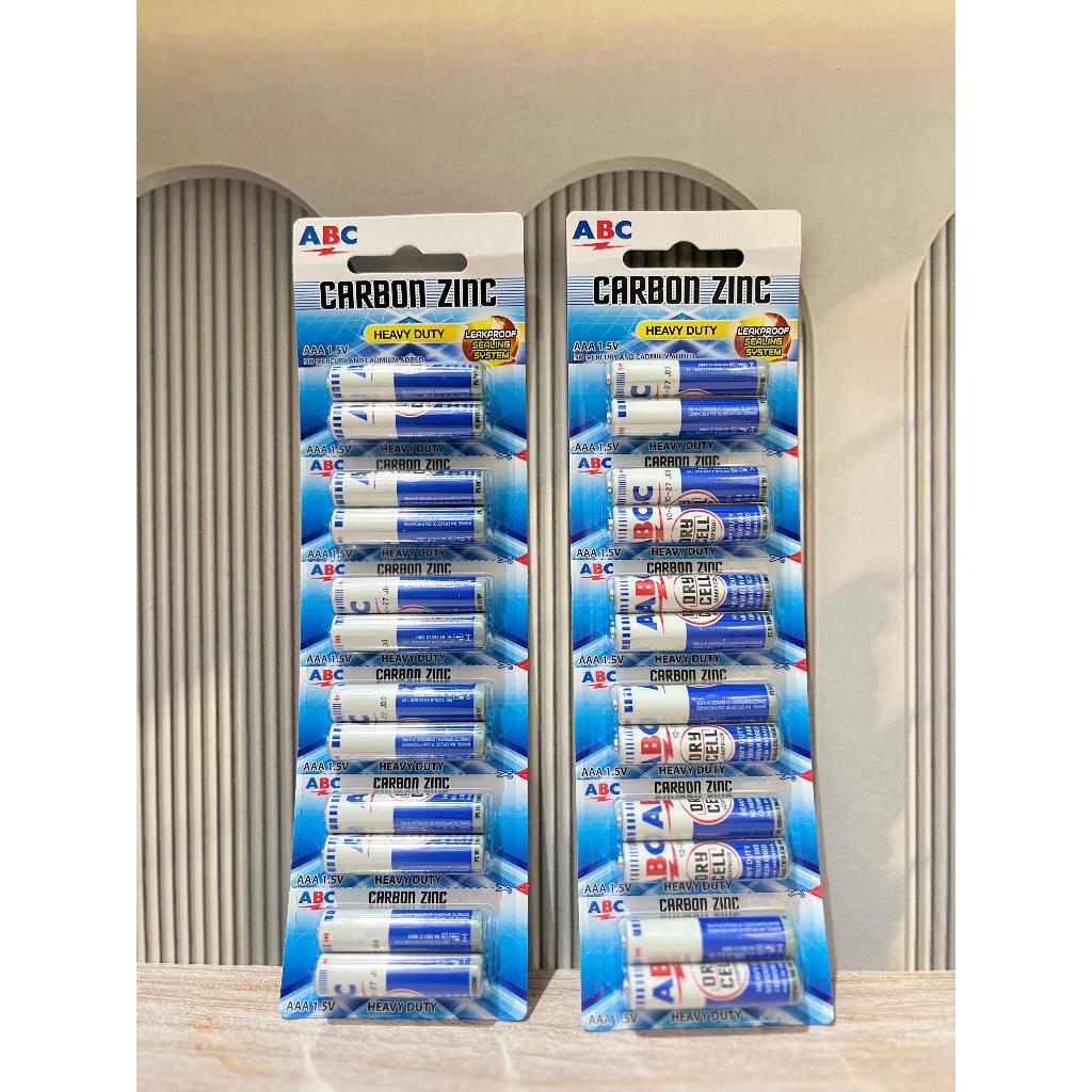 Baterai ABC R03 renteng | Baterai ABC AAA 1.5v