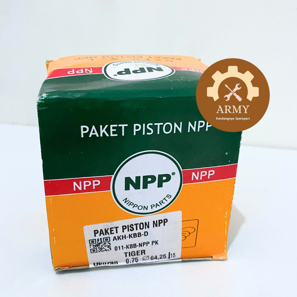 PISTON TIGER SET / PISTON KIT OS 75 NPP ORIGINAL