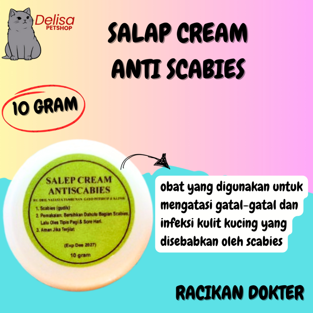 Obat cream skabies/salap scabies racikan dokter aman terjilat