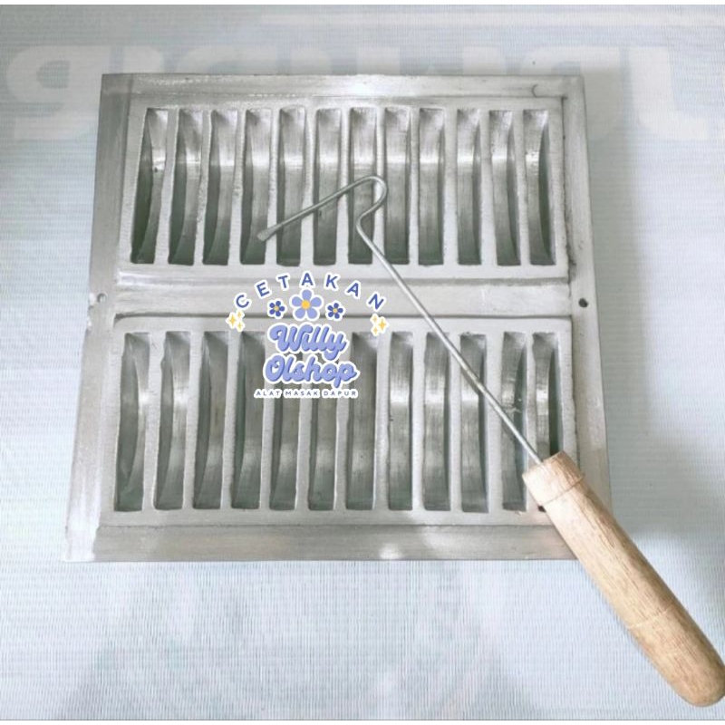 Cetakan Kue Ragi Kue Pancong Pukis Kecil 24 Lubang