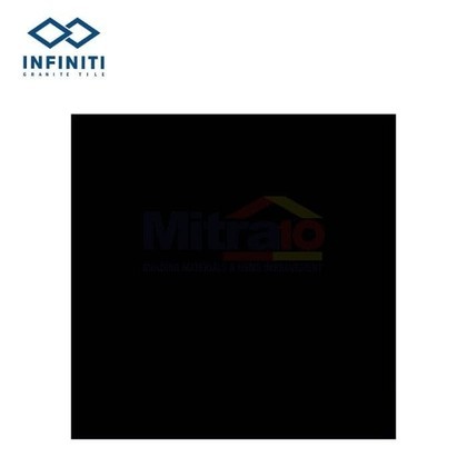 Granit Lantai Kasar 60x60 Infiniti Bravo Black - Granit Hitam Polos Matt