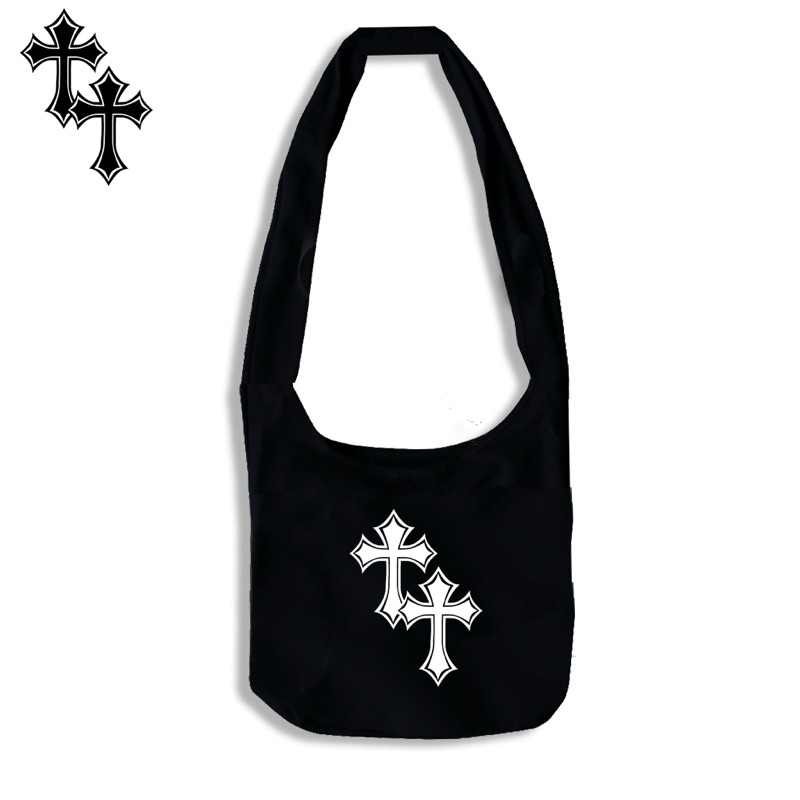 Tsuno Bag tas pria tas selempang tsuno double inds Free sticker