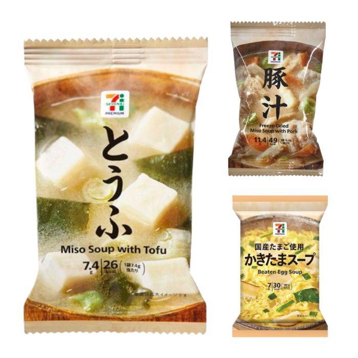 

[7-11 PREMIUM] Block Soup Instant (Tofu/Egg/Pork)