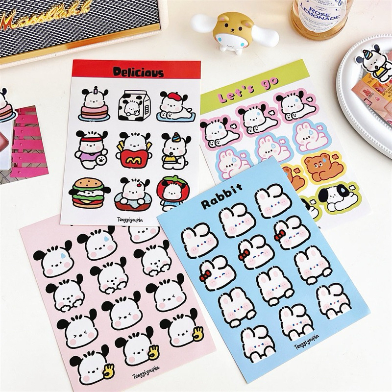 

Stiker Sticker Tempel Karakter Lucu Per Lembar