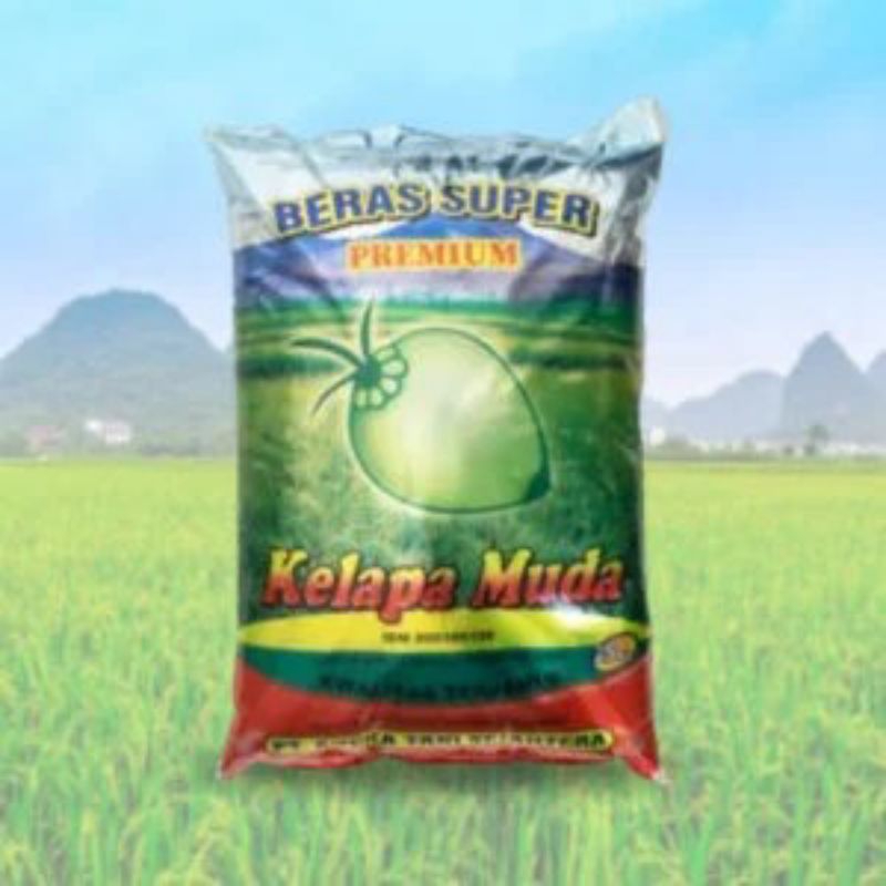 -TOKOSURYA-Beras Super Kelapa Muda Premium kemasa 25 kg