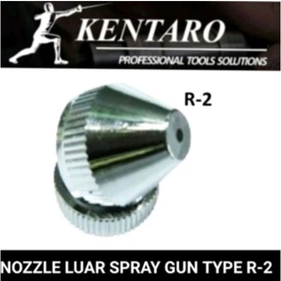 Nozzle luar + ring spray gun Kentaro Japan quality
