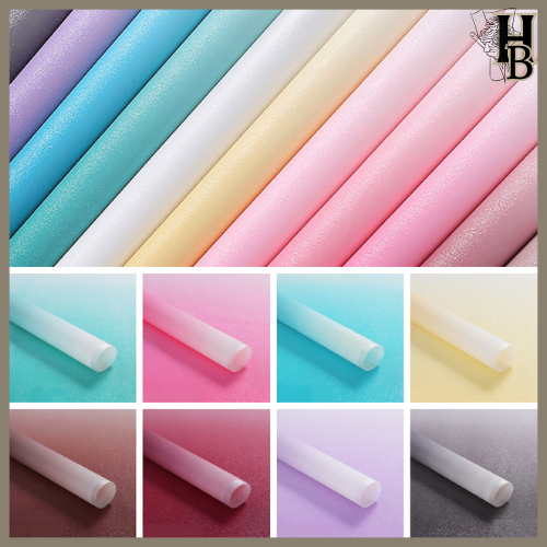 

Flower Wrapping Paper Gradient Cellophane Kertas Buket Motif Gradasi Bunga Florist 6114