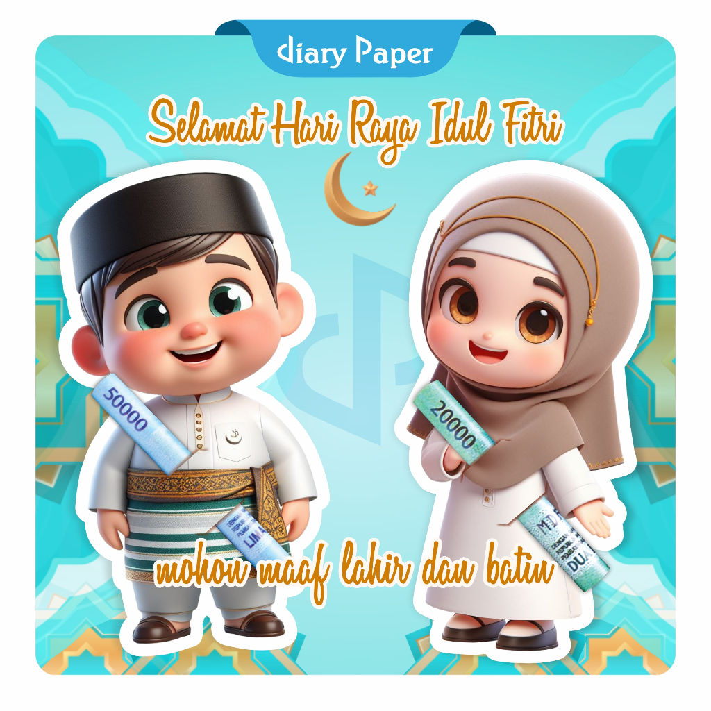 

( ISI 10 ) AMPLOP LEBARAN IDUL FITRI 2025 MOTIF PELUK / KARAKTER / AMPLOP THR LEBARAN THR LUCU