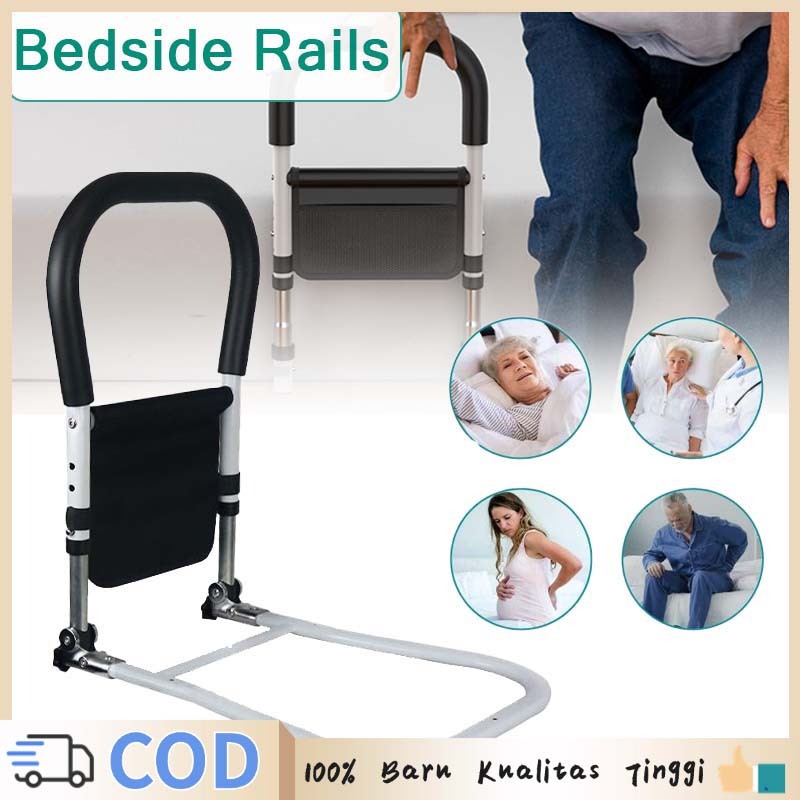 Bedrail Lansia Bed Assist Rail Adjustable Safety Bed Rail Pegangan Kasur Bed Rail Lansia