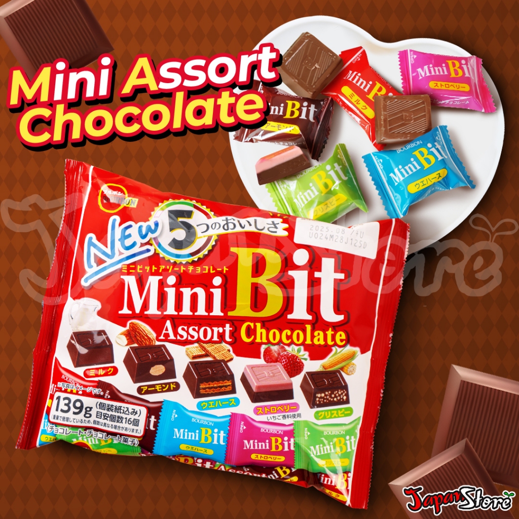 

Bourbon Mini Bit Assorted Chocolate Bag