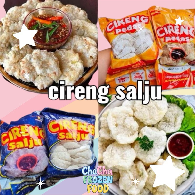 

CIRENG SALJU RASA ORIGINAL & PEDAS 500GR ISI 24PCS