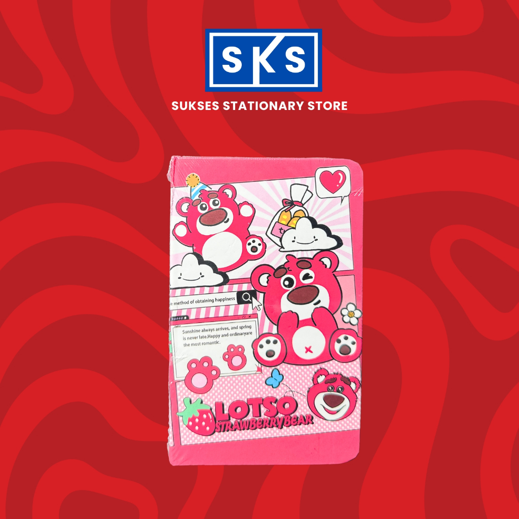 

Notebook Hard Cover Character Mix Buku Catatan A6 Tulis Lucu Simple Easy Notebook