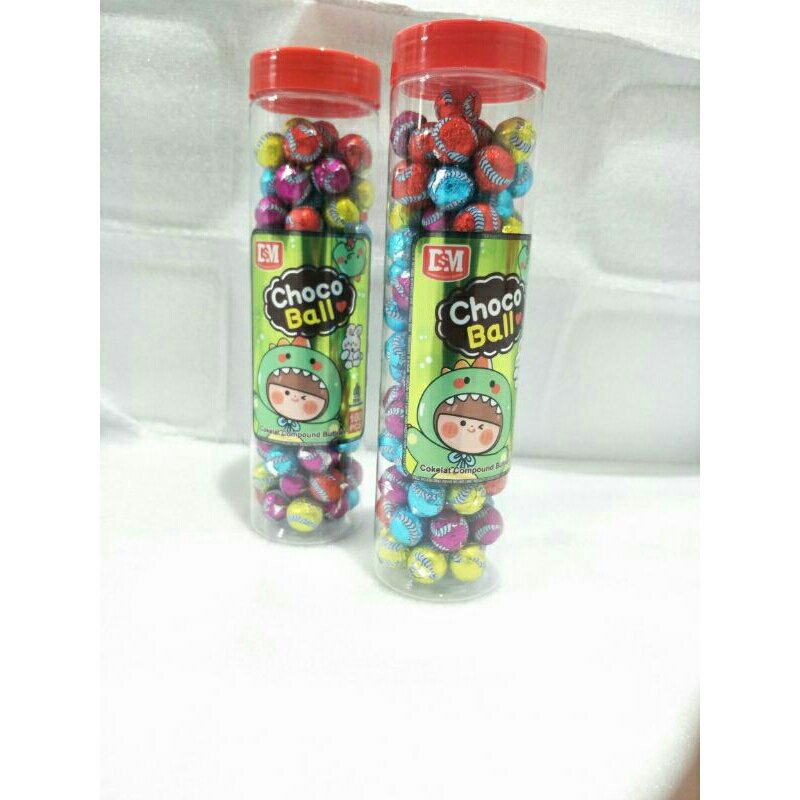 

Coklat Tabung Bola isi 100 pcs