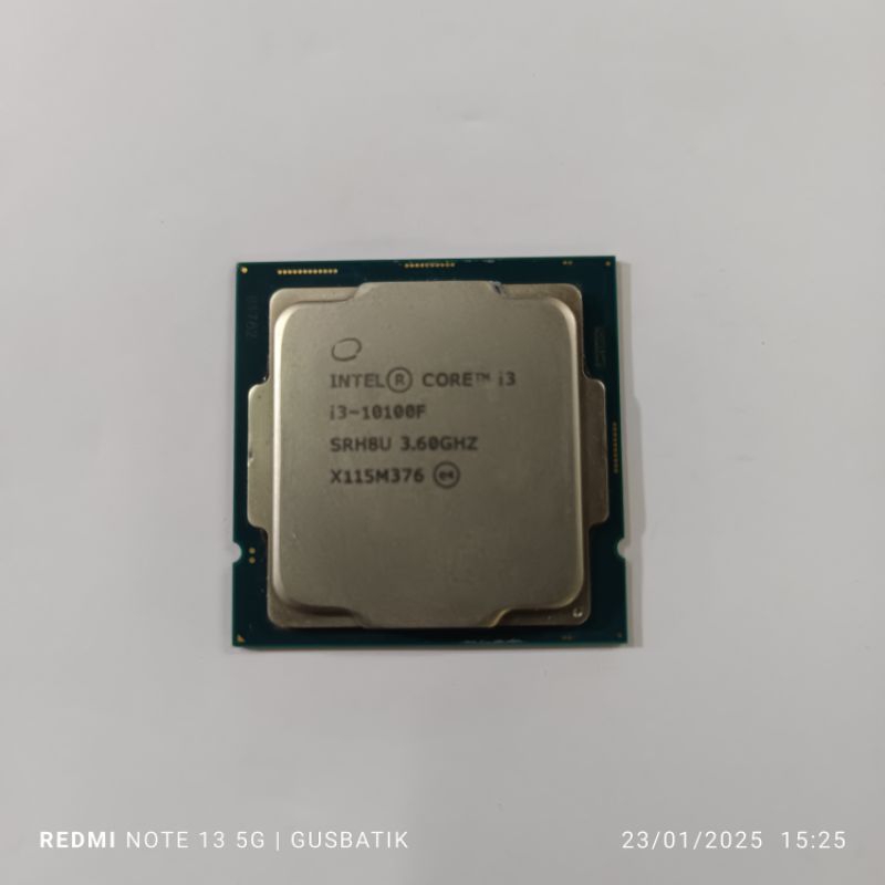 prosessor intel core i3 10100F second procie generasi 10 socket 1200 murah