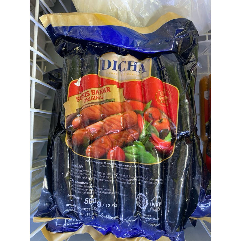Dicha Sosis Bakar Original 12Pcs