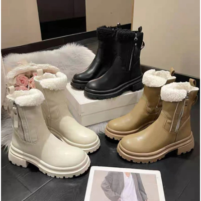sepatu salju hangat import/sepatu Boots winter wanita snow