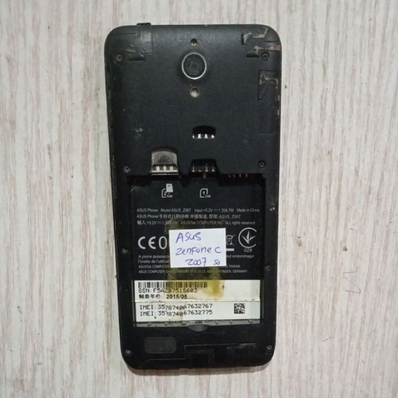 Mesin Asus zenfone C Z007 Normal Minus Lcd