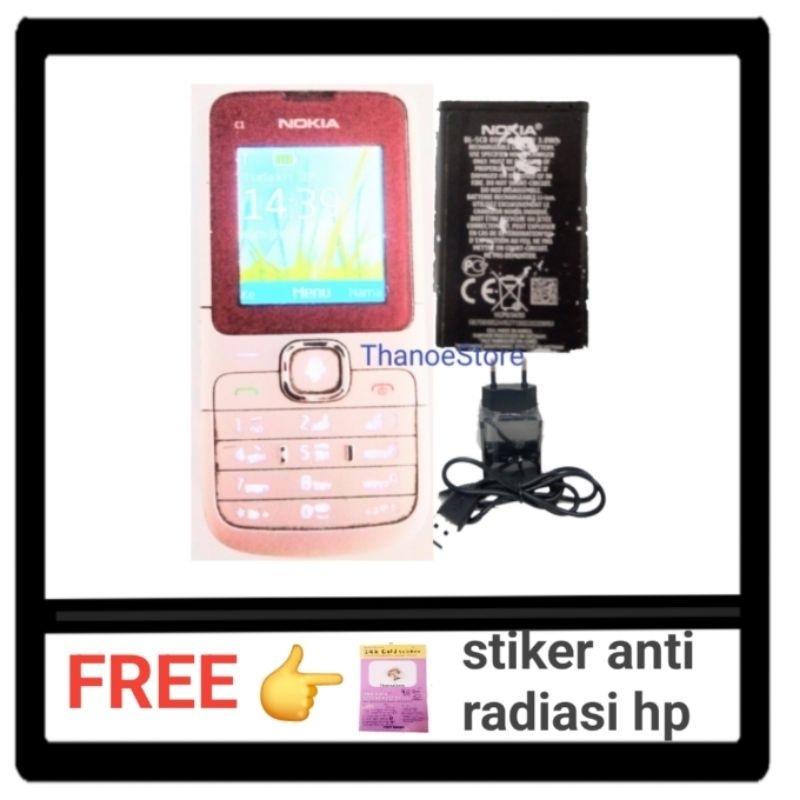 Handphone Hp Second Nokia C1-01 Jadul