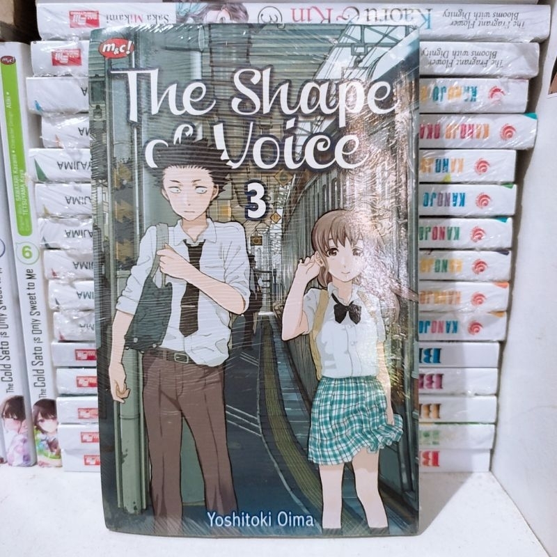 komik the shape of voice vol 3 segel